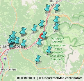 Mappa Via del Paese, 39050 Fié allo Sciliar BZ, Italia (8.0895)