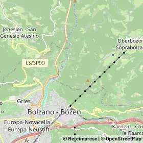 Mappa Bolzano