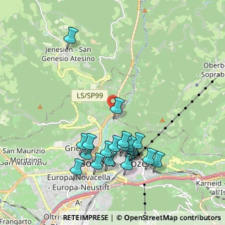 Mappa Via Sarentino, 39100 Bolzano BZ, Italia (2.0505)