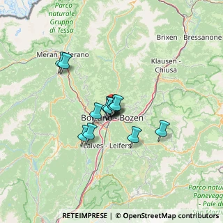 Mappa Via Sarentino, 39100 Bolzano BZ, Italia (8.48643)