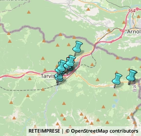 Mappa Via Friuli, 33018 Tarvisio UD, Italia (2.53083)