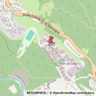 Mappa Località Pian da Lago, 1, 32043 Cortina d'Ampezzo, Belluno (Veneto)