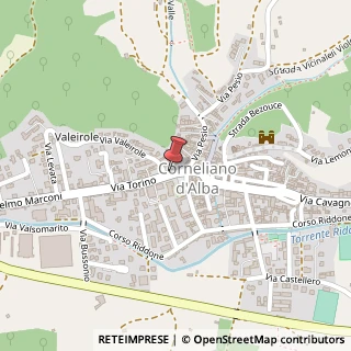 Mappa Via Torino, 32, 12040 Corneliano d'Alba, Cuneo (Piemonte)