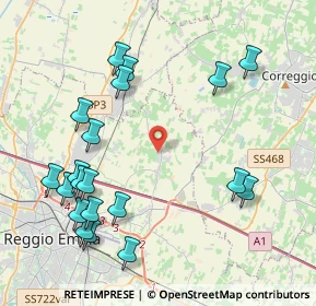 Mappa Via Adalgiso Guardasoni, 42122 Massenzatico RE, Italia (4.85)