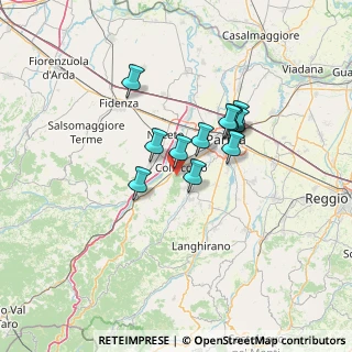 Mappa Strada Conventino, 43044 Collecchio PR, Italia (9.76083)