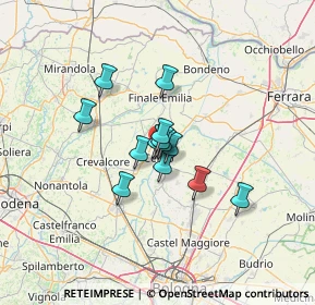 Mappa Via dei Ciclamini, 44042 Cento FE, Italia (8.29308)
