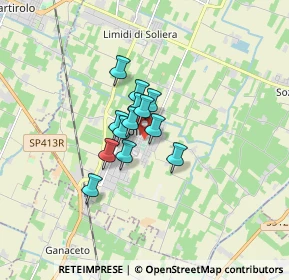 Mappa Via L. A. Muratori, 41019 Soliera MO, Italia (0.93615)