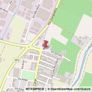 Mappa Via Zoccolo, 3, 41030 Bomporto, Modena (Emilia Romagna)