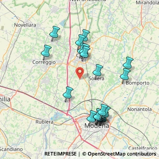 Mappa Via Bella Rosa, 41012 Carpi MO, Italia (8.4925)