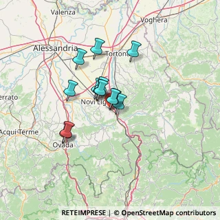 Mappa SP ex, 15069 Serravalle Scrivia AL, Italia (9.45692)