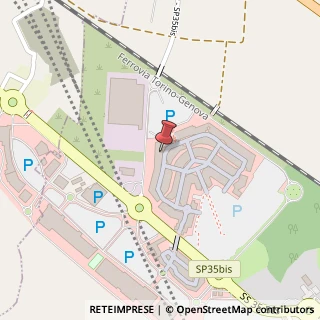 Mappa Serravalle Designer Outlet Via della Moda, 1/a, 15069 Serravalle Scrivia, Alessandria (Piemonte)