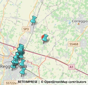 Mappa Via Ludwig Van Beethoven, 42122 Reggio nell'Emilia RE, Italia (5.545)
