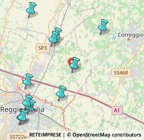 Mappa Via Ludwig Van Beethoven, 42122 Reggio nell'Emilia RE, Italia (5.35727)