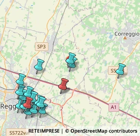 Mappa Via Ludwig Van Beethoven, 42122 Reggio nell'Emilia RE, Italia (5.513)
