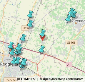 Mappa Via Ludwig Van Beethoven, 42122 Reggio nell'Emilia RE, Italia (5.35889)