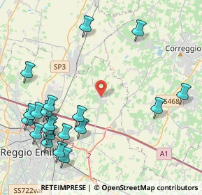 Mappa Via Ludwig Van Beethoven, 42122 Reggio nell'Emilia RE, Italia (5.372)
