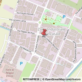 Mappa Via Umberto Boccioni, 12/A, 42124 Guastalla, Reggio nell'Emilia (Emilia Romagna)