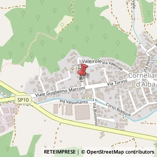Mappa Via Levata, 3, 12040 Corneliano d'Alba, Cuneo (Piemonte)
