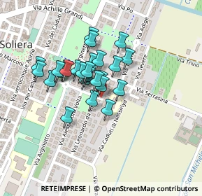 Mappa Via Galileo Galilei, 41019 Soliera MO, Italia (0.14815)