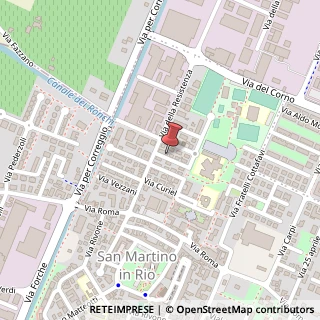 Mappa Via Antenore Manicardi, 9, 42018 Reggio nell'Emilia, Reggio nell'Emilia (Emilia Romagna)