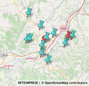 Mappa Via Plana, 12050 Guarene CN, Italia (5.99667)