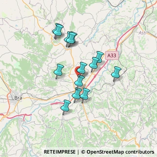 Mappa Via San Sebastiano, 12050 Guarene CN, Italia (6.08643)