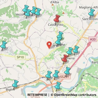 Mappa Via San Sebastiano, 12050 Guarene CN, Italia (2.89353)