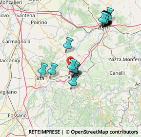 Mappa Via San Sebastiano, 12050 Guarene CN, Italia (15.8445)