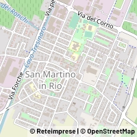 Mapa San Martino in Rio