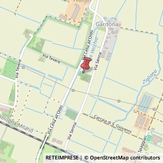 Mappa Via Tevere, 1, 42124 Albinea, Reggio nell'Emilia (Emilia Romagna)