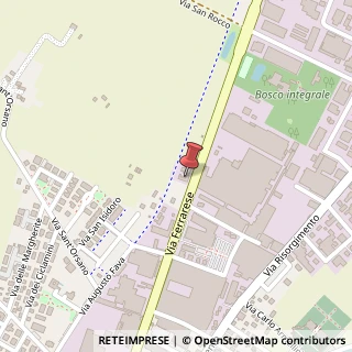 Mappa Via Ferrarese, 28/1, 44042 Cento, Ferrara (Emilia Romagna)
