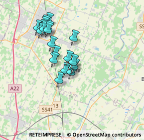 Mappa Unnamed Road, 41019 Soliera MO, Italia (3.123)