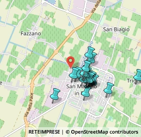 Mappa Via N. Pederzoli, 42018 San Martino in Rio RE, Italia (0.742)