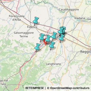 Mappa Strada Nazionale Ovest, 43044 Collecchio PR, Italia (10.0975)
