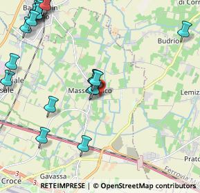 Mappa Via Francesco Borromini, 42122 Massenzatico RE, Italia (2.786)