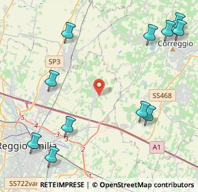 Mappa Via Francesco Borromini, 42122 Massenzatico RE, Italia (5.71818)