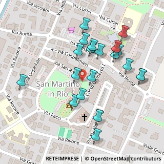 Mappa Via di S. Rocco, 42018 San Martino In Rio RE, Italia (0.1265)