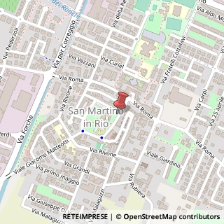 Mappa Corso umberto i 33, 42018 San Martino in Rio, Reggio nell'Emilia (Emilia Romagna)