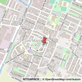 Mappa Corso Umberto I, 41, 42018 San Martino in Rio, Reggio nell'Emilia (Emilia Romagna)