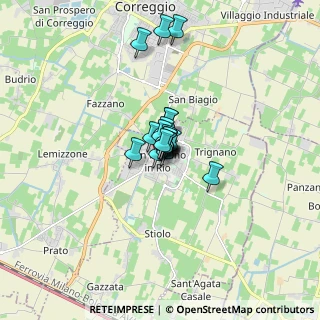 Mappa Corso Umberto I, 42018 San Martino In Rio RE, Italia (0.725)