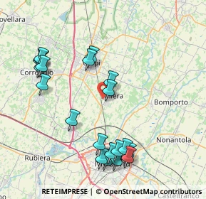 Mappa Via S. Domenico, 41019 Soliera MO, Italia (8.765)