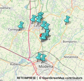 Mappa Via S. Domenico, 41019 Soliera MO, Italia (5.40714)