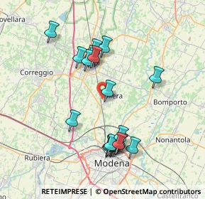 Mappa Via S. Domenico, 41019 Soliera MO, Italia (7.33889)