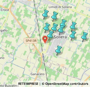 Mappa Via S. Domenico, 41019 Soliera MO, Italia (1.76818)