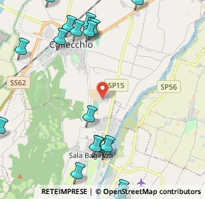 Mappa Via Sala Baganza, 43044 Collecchio PR, Italia (2.975)