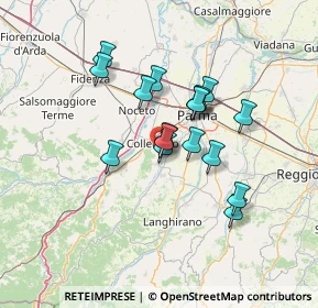 Mappa Via Sala Baganza, 43044 Collecchio PR, Italia (10.87)