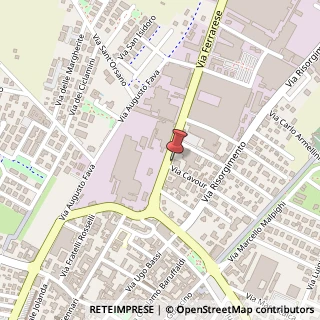 Mappa Via Ferrarese, 9/c, 44042 Cento, Ferrara (Emilia Romagna)