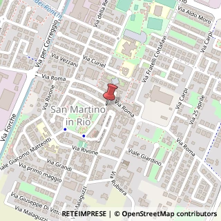 Mappa Corso Umberto I, 7, 42018 San Martino in Rio, Reggio nell'Emilia (Emilia Romagna)