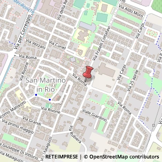 Mappa Via Roma, 115, 42018 San Martino in Rio, Reggio nell'Emilia (Emilia Romagna)