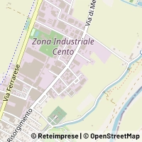Mapa Cento